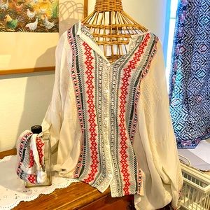 Johnny Was Spring weather top